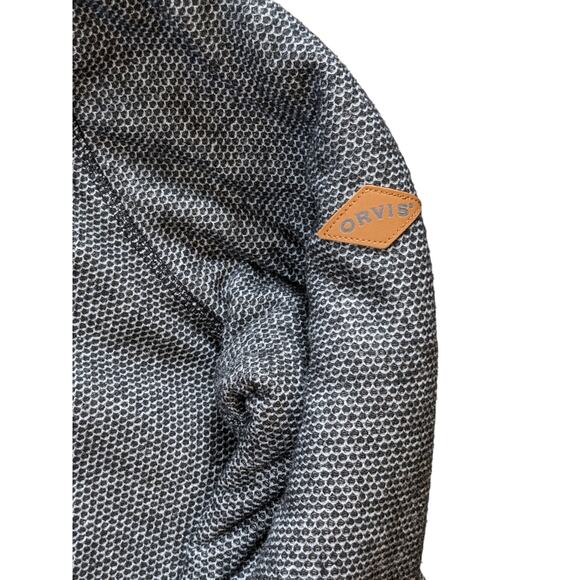 Orvis Sweater Mens Medium Sherpa Pullover Cozy Fleece Warm Winter Quarter Zip - Picture 14 of 14